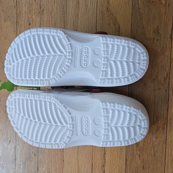 Crocs University of Alabama Crimson Tide Clogs Ted White Bama Mens Sz 10 - Picture 4 of 7